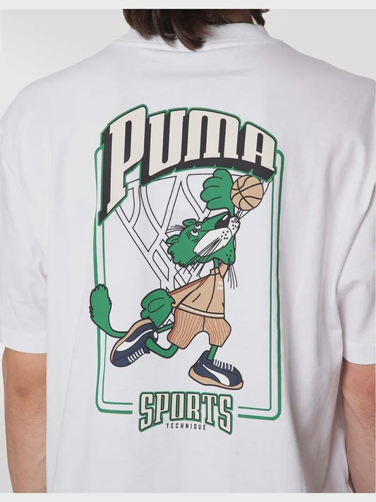 Puma Team For the Fanbase Graphic Tee White 62439502