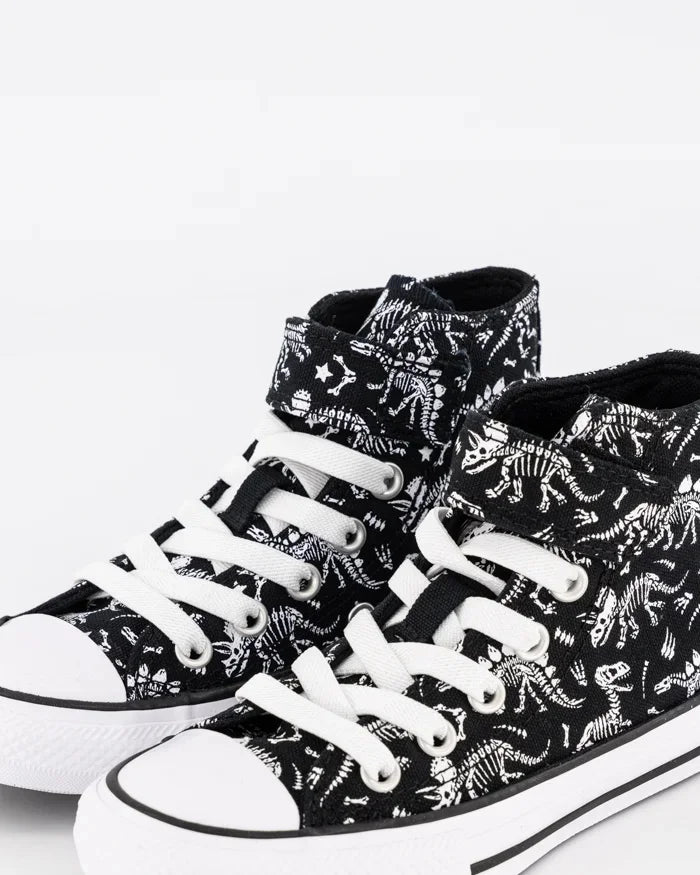 Converse Kid CT 1V Dinos Black PS A06122