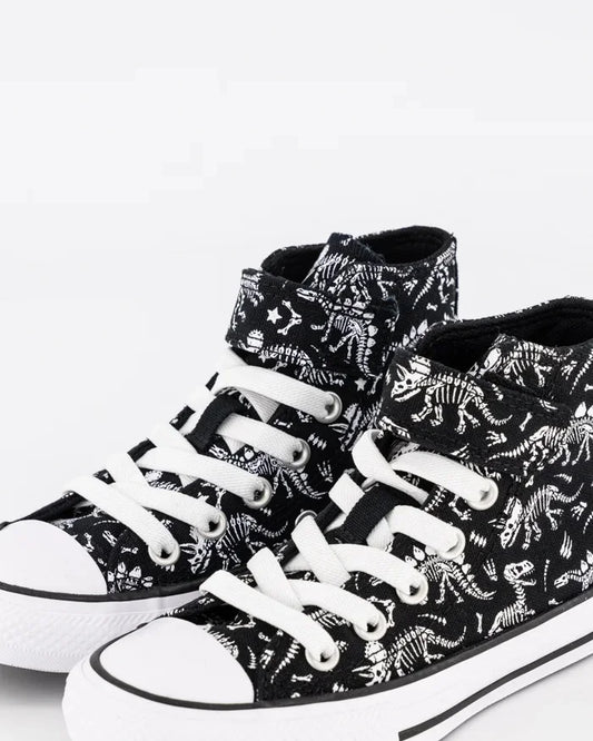 Converse Kid CT 1V Dinos Black PS A06122