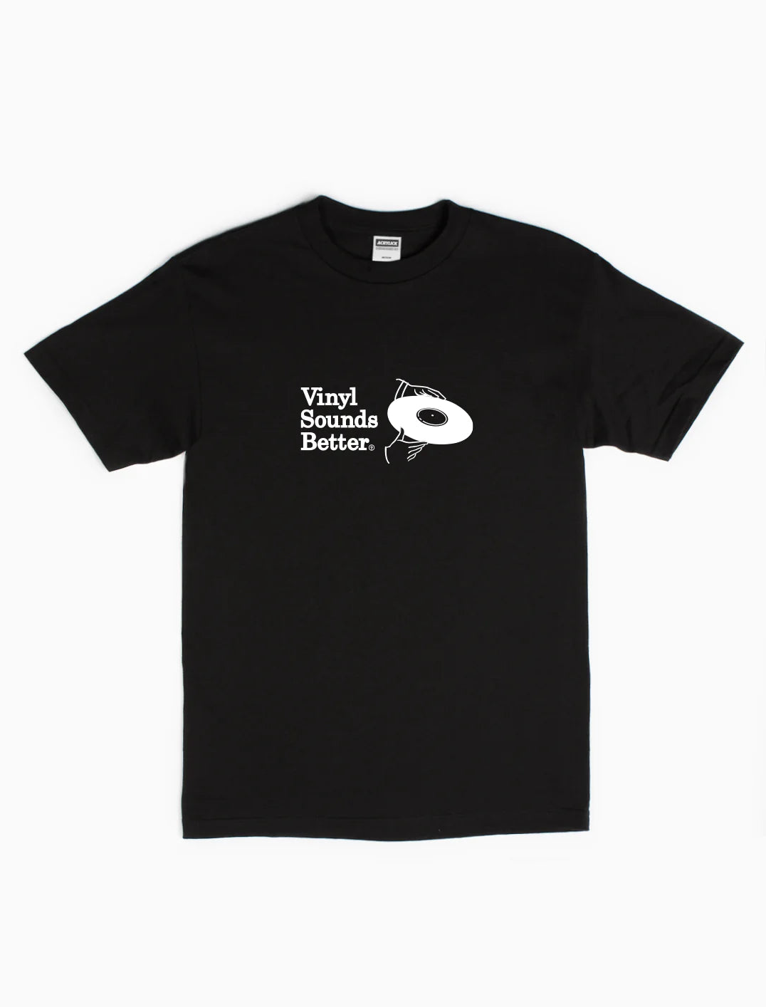 Acrylick Vinyl Sounds Tee Black