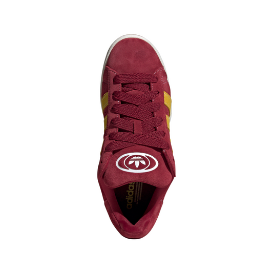 Adidas Campus 00's Burgundy/Yellow JH5634