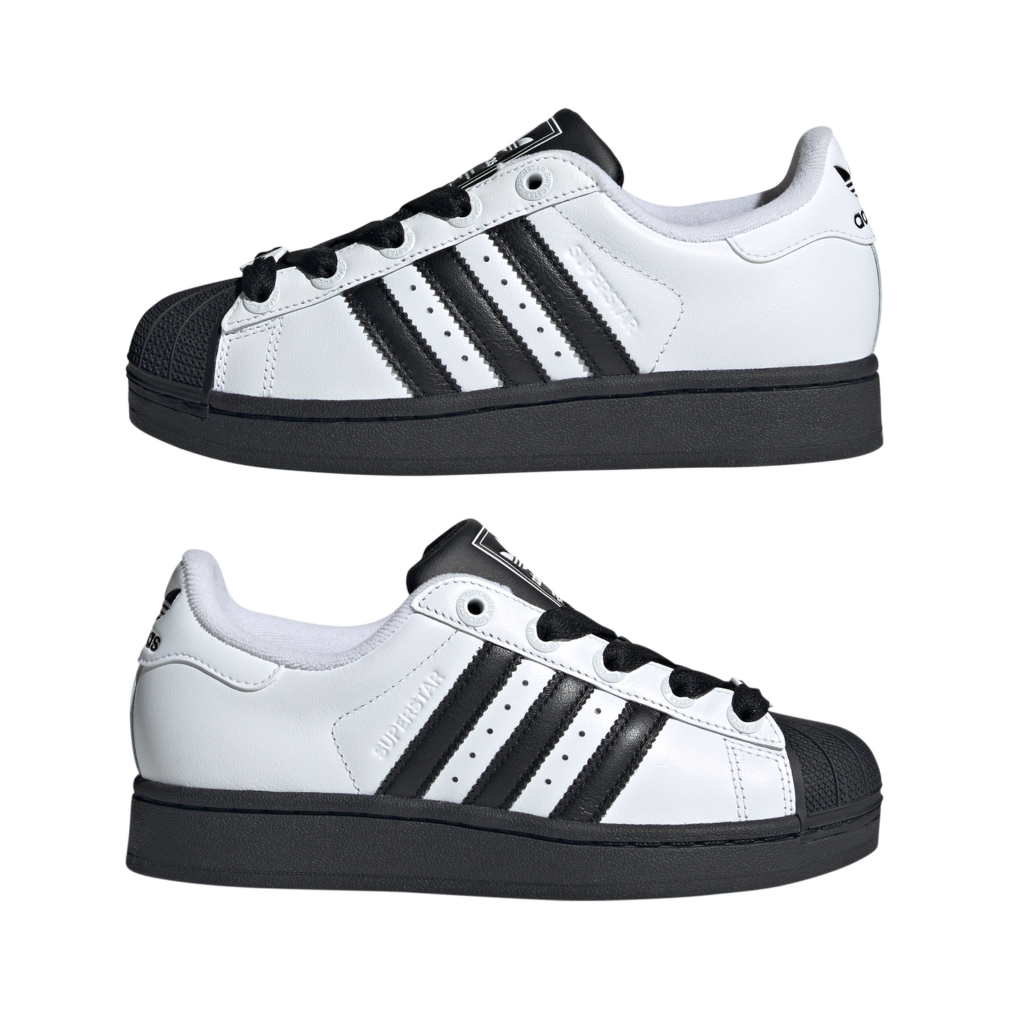 Adidas Superstar II J White/Black/White GS JI0210