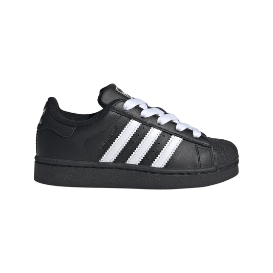 Adidas Superstar II C Black/White PS JI0214