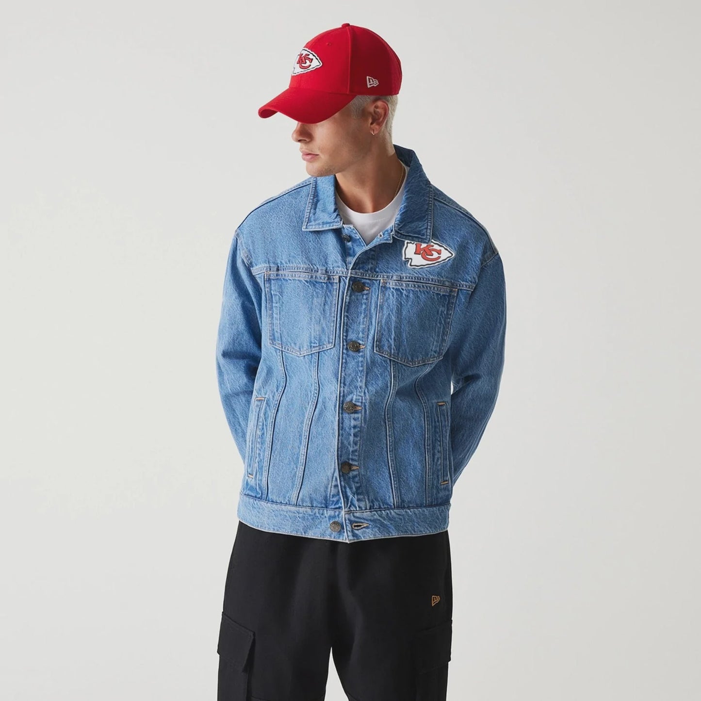 New Era NFL Denim Jacket Kansas Chiefs 60667895