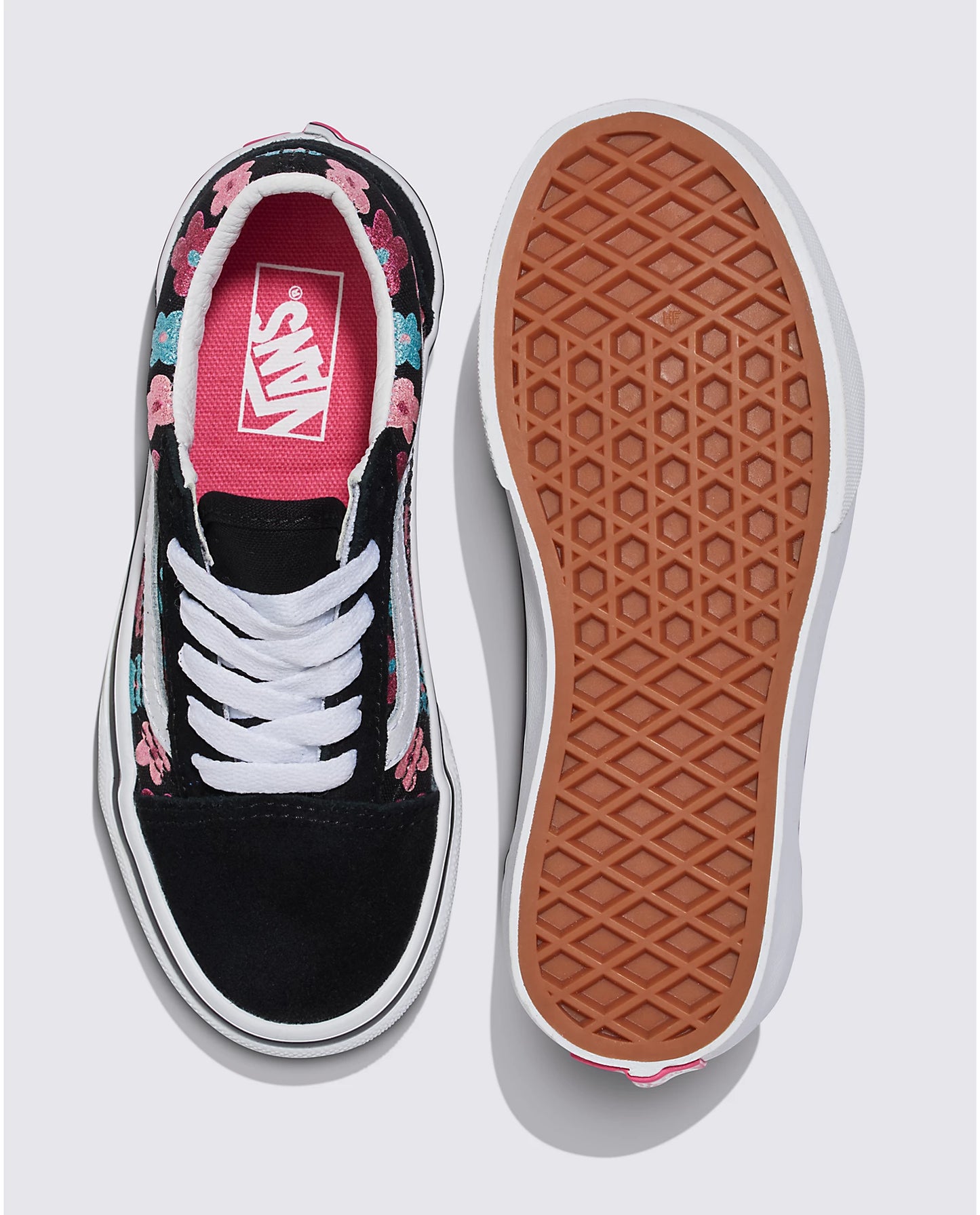 Vans Old Skool Glitter Flower Power PS VN000CYVBS5.MUL