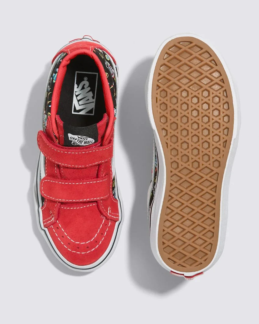Vans Sk8 Mid Reissue V DJ Rocket Jam PS VNA38HHBOQ.RED