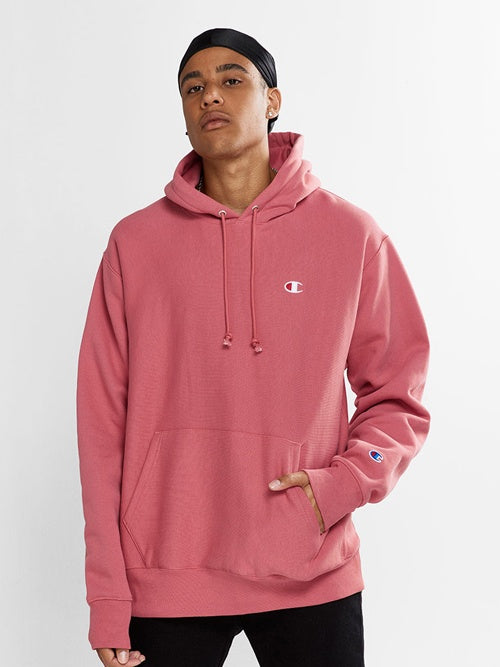 Champion pink mens hoodie sale