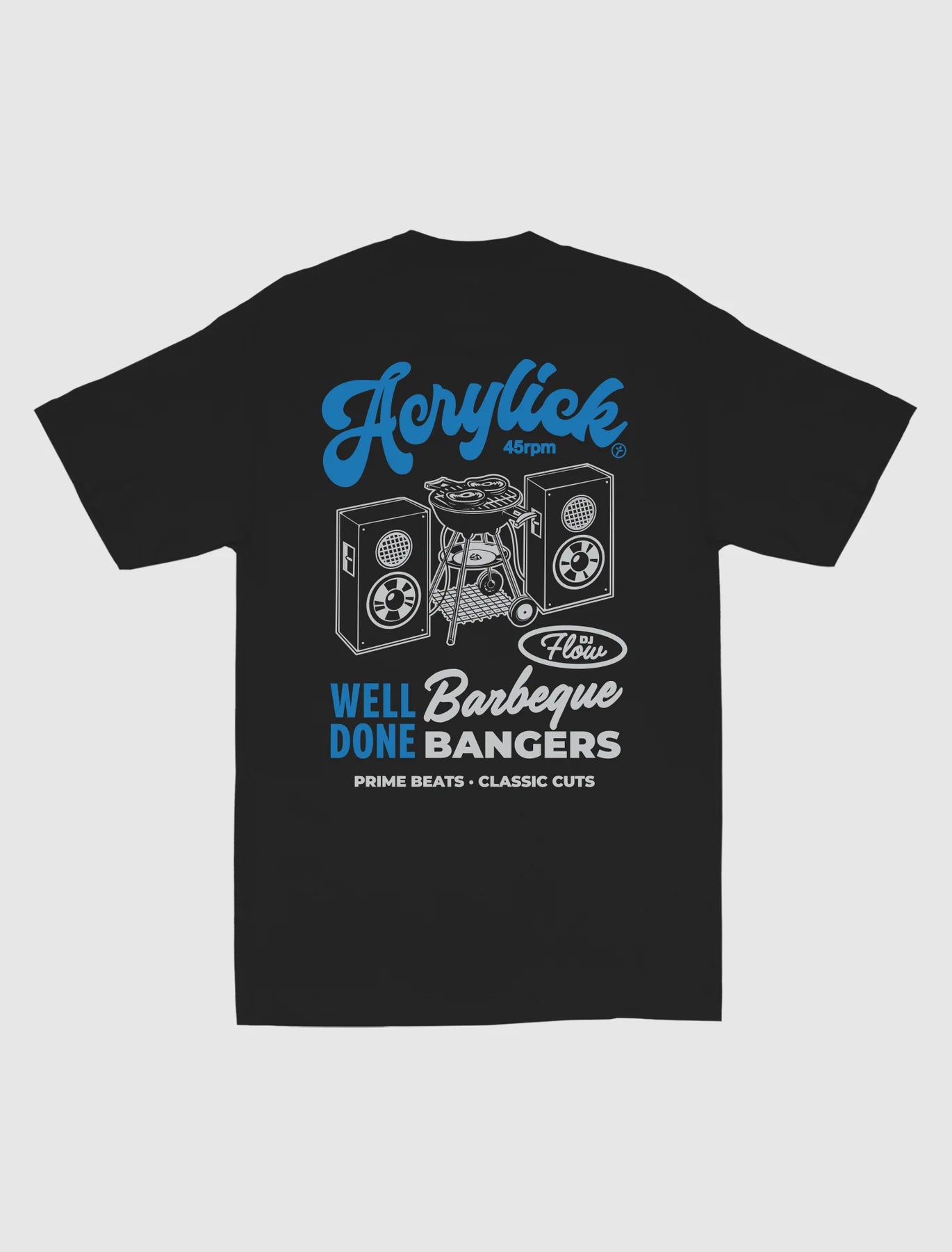 Acrylick BBQ Bangers Tee Black