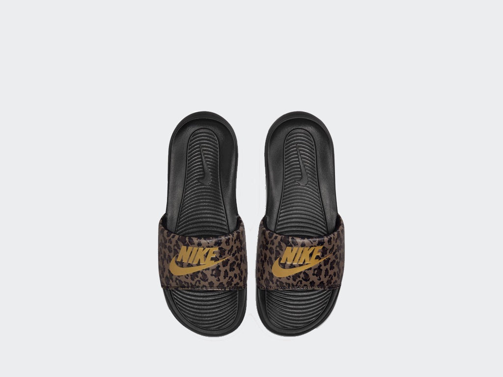 Nike discount slides cheetah