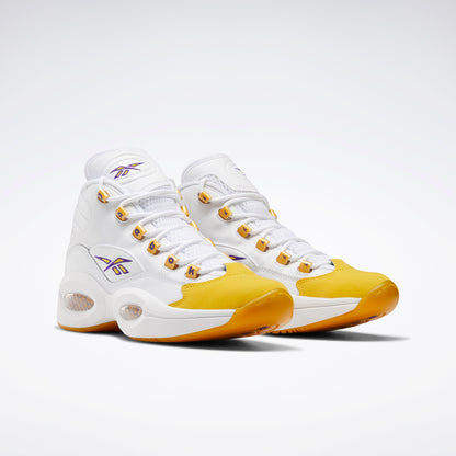 Reebok Question Mid White/Yellow/Violet FX4278