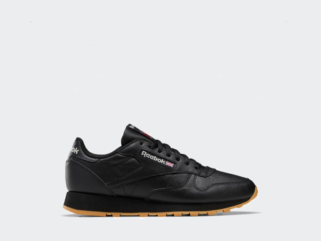 Reebok cl leather black dark solid grey deconstructed Clearance
