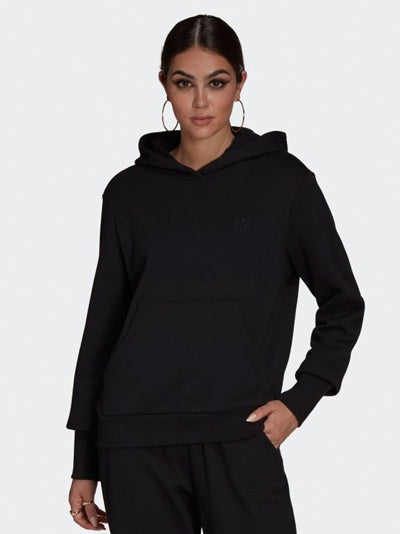 Plain black adidas clearance hoodie