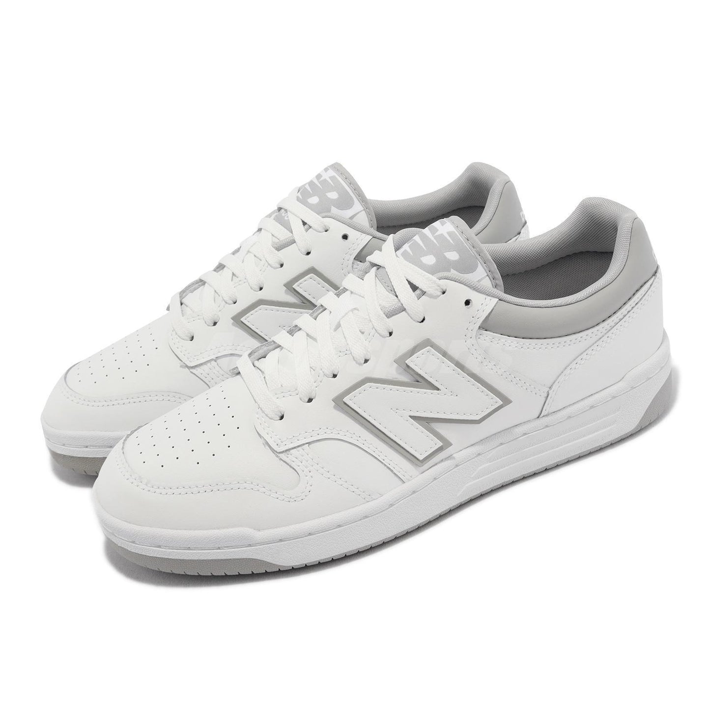 New Balance BB480LGM White/Grey