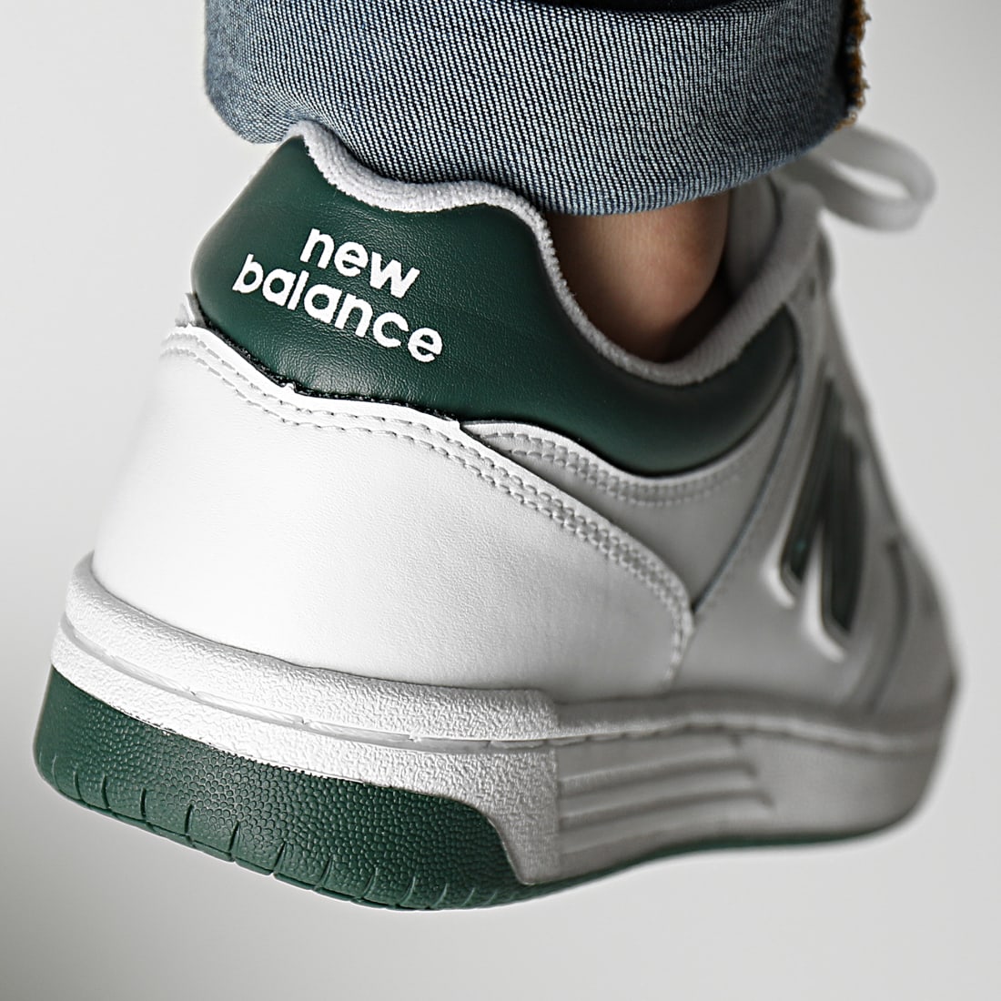 New Balance BB480LNG White/Green