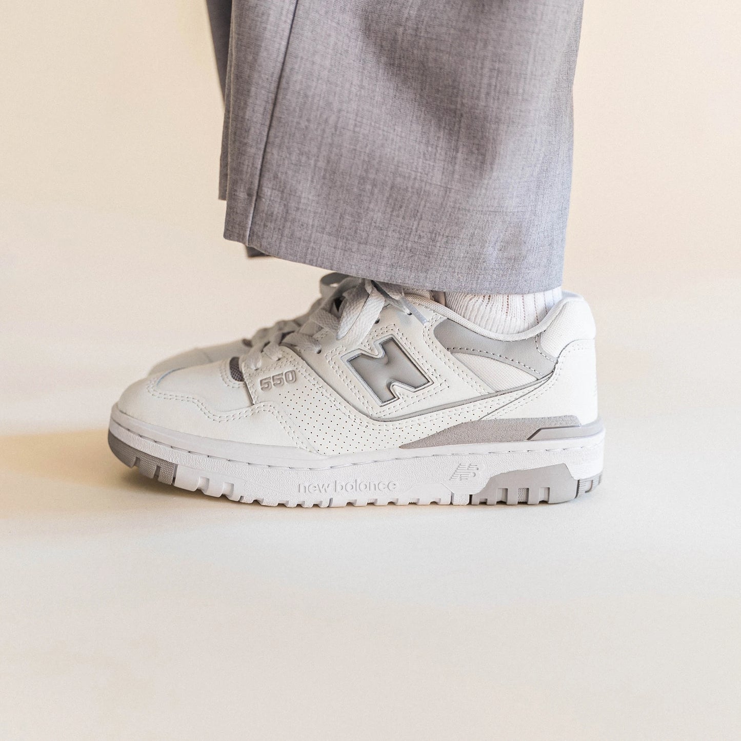 New Balance BBW550BB White/Silver W