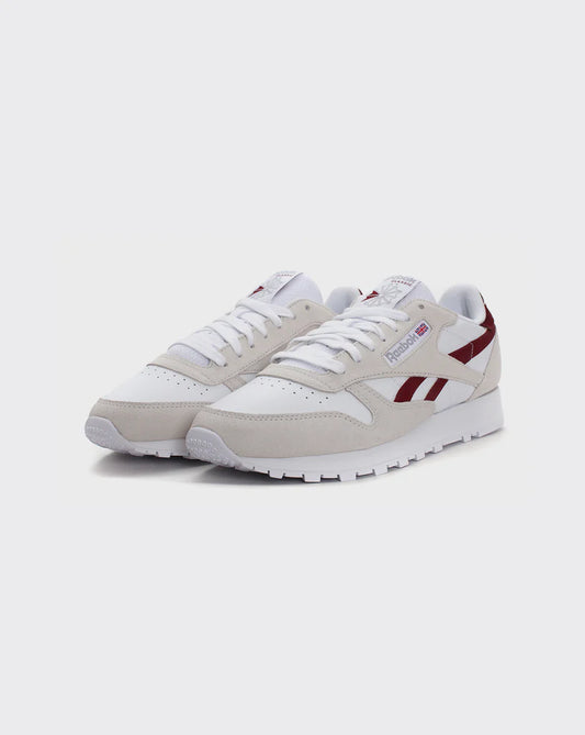 Reebok Classic Leather White/Burgundy GY7301