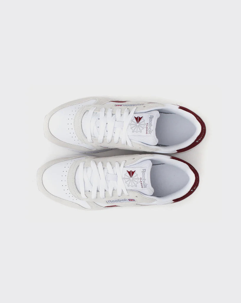 Reebok Classic Leather White/Burgundy GY7301
