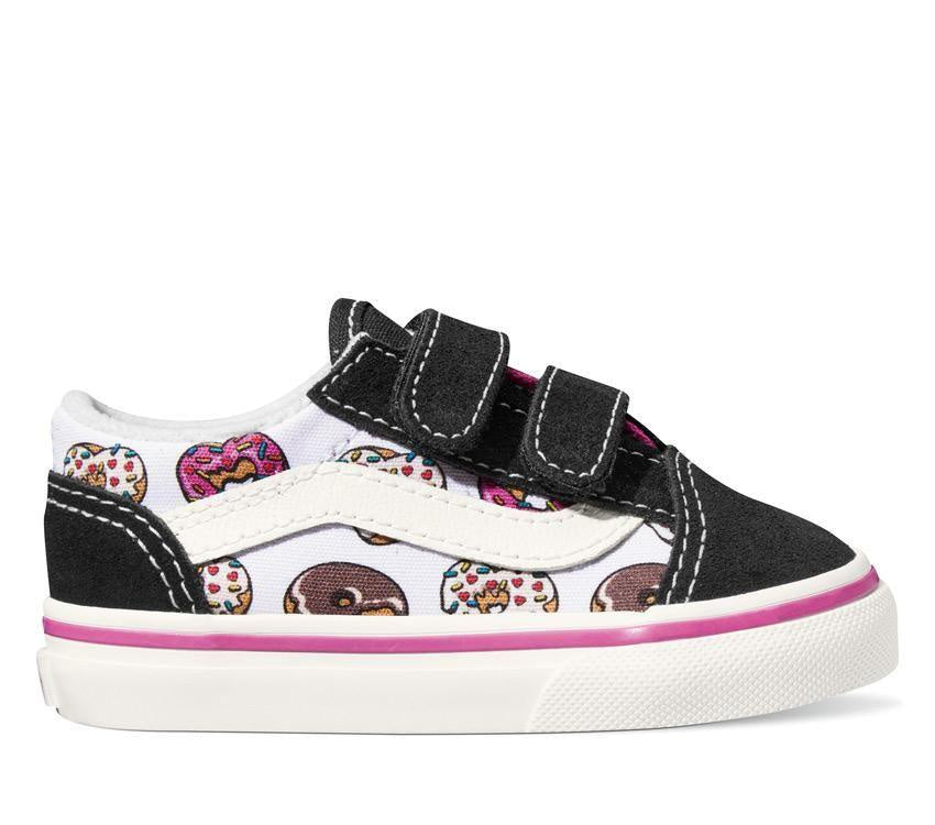 Black pink and white clearance vans