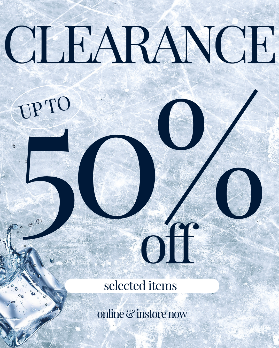 CLEARANCE