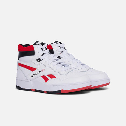 Reebok BB4000 II Mid White/Red/Blk GS 100075016