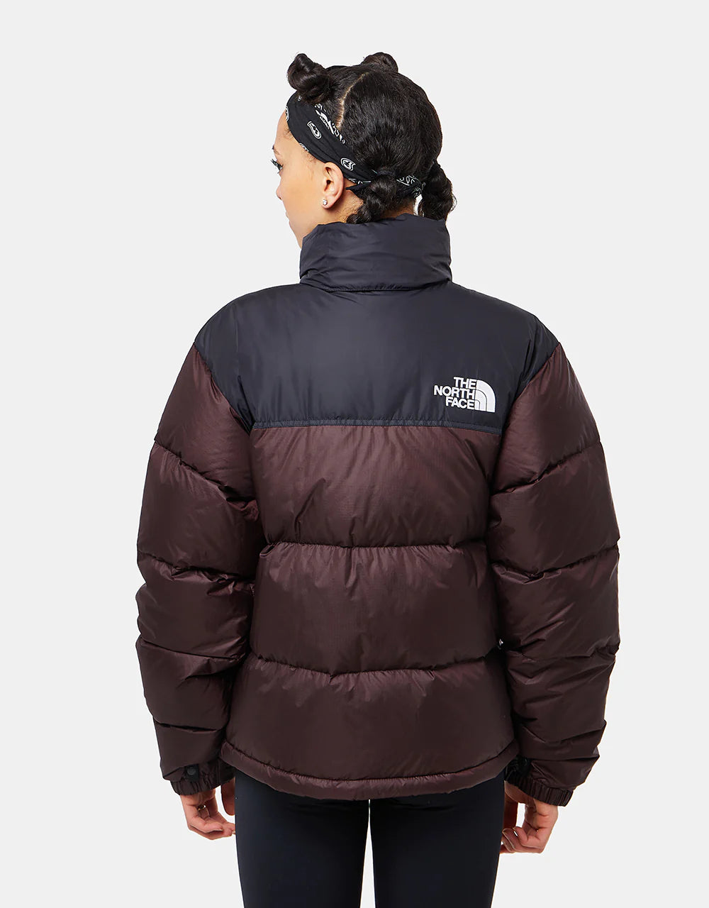 The North Face 96 Retro Nuptse Jkt W Coal Brown NF0A3XEOLOS