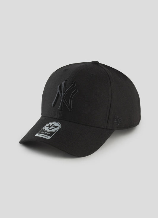 47 Brand NY Yankees Black/Black MVP B-MVPSP17WBP- BKB