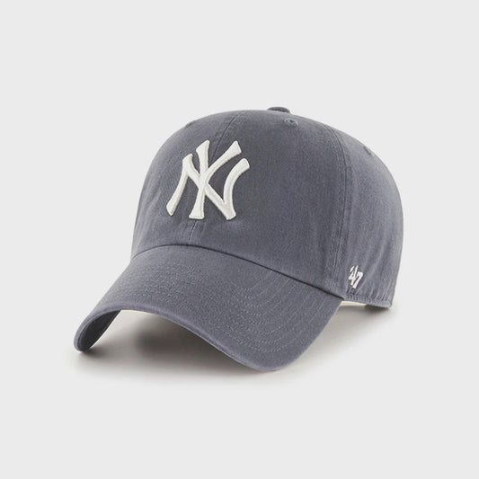 47 Brand NY Yankees Vintage Navy Cleanup  B-RGW17GWSNL-VN