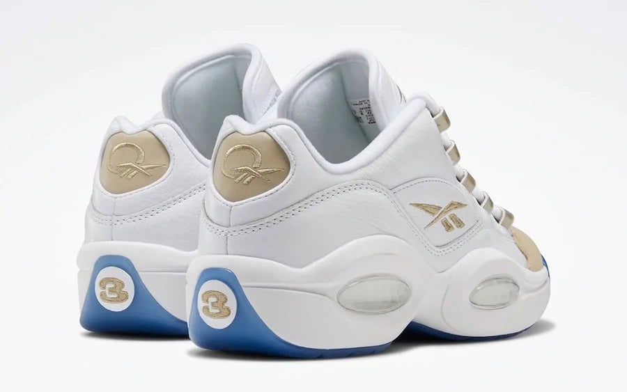 All white low top reebok outlet questions