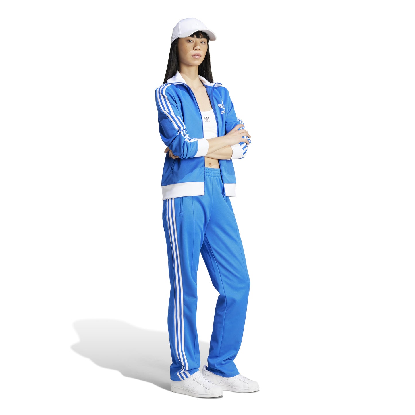 Adidas Beckenbauer Tracktop W Blue IY2223