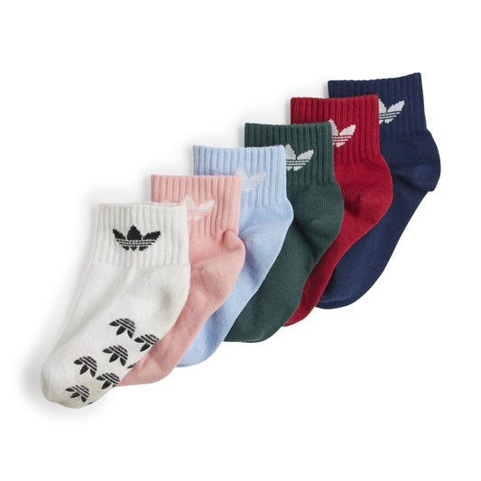 Adidas Kids Ankle Socks 6PK IY6688