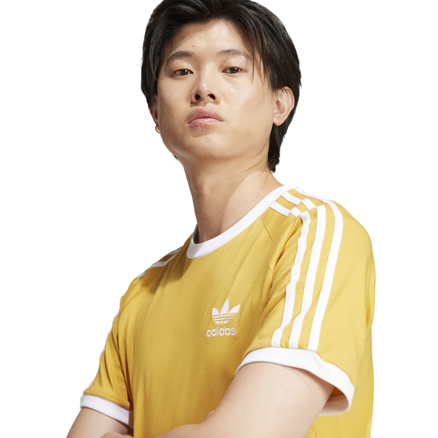 Adidas 3 Stripes Tee Preloved Yellow IZ2370