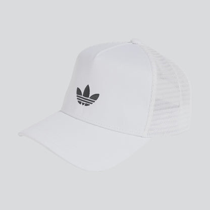 Adidas Curved Trucker Hat White JC6039