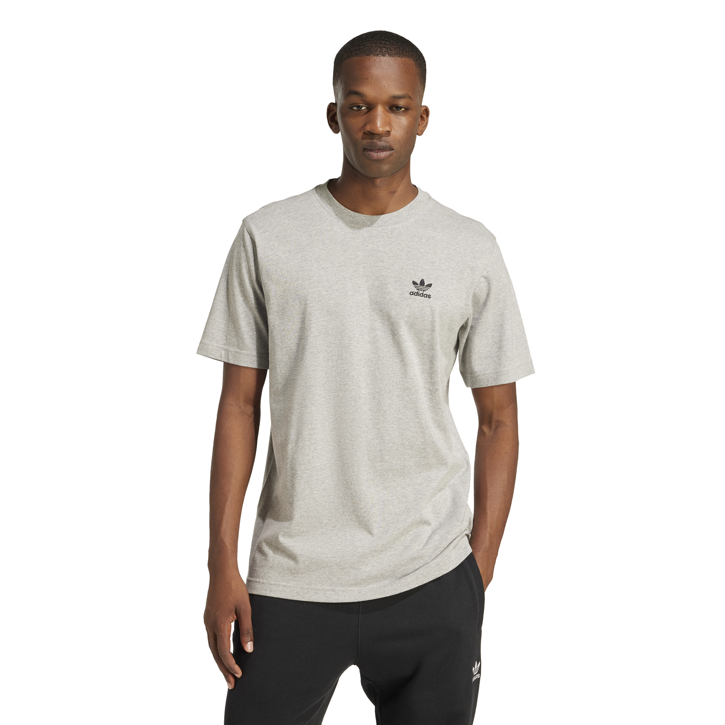 Adidas Trefoil Essential Tee Grey JC9988