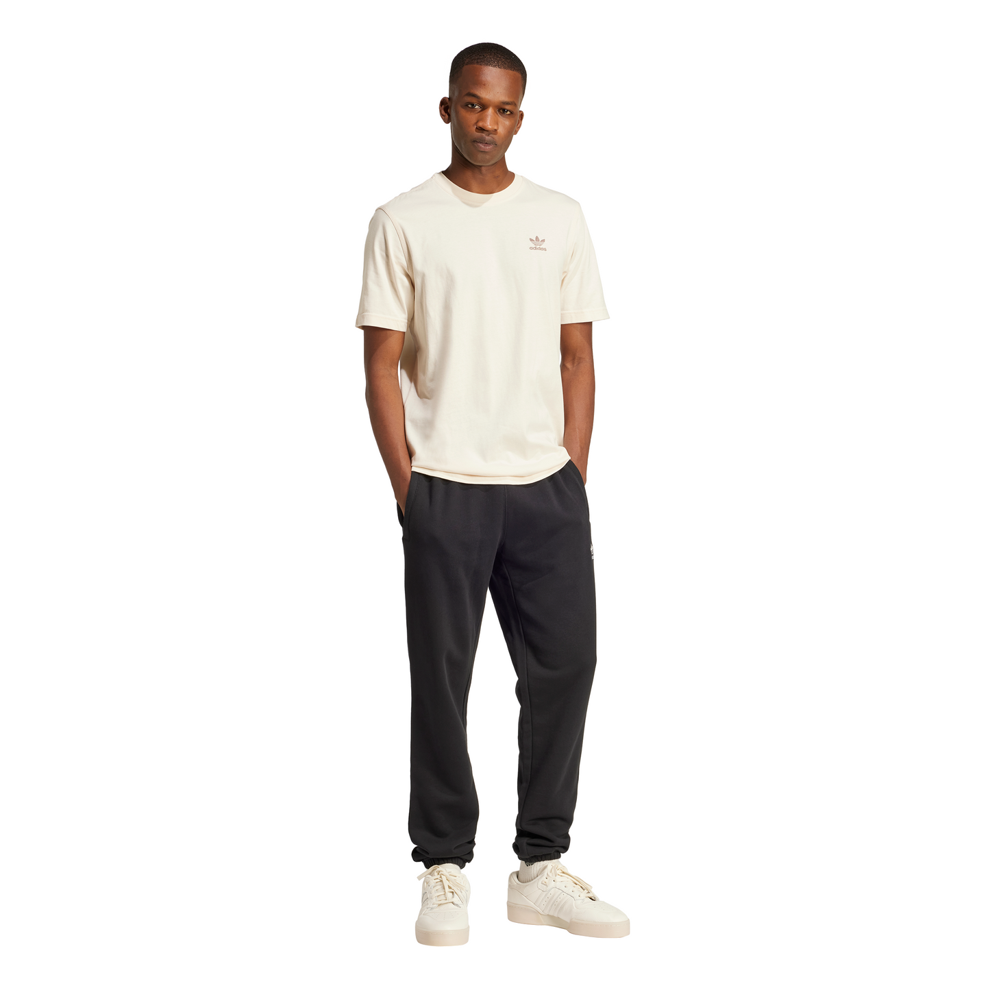 Adidas Trefoil Essential Tee Wonder White JC9991