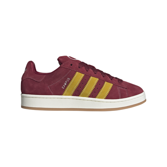 Adidas Campus 00's Burgundy/Yellow JH5634