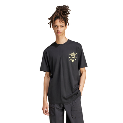 Adidas Q12 TS Street Originals Tee Black JP2672