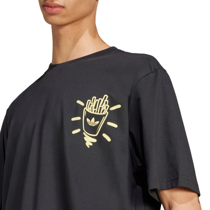 Adidas Q12 TS Street Originals Tee Black JP2672