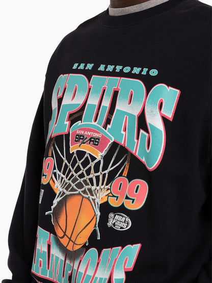 Mitchell&Ness Tri 2.0 Spurs Faded Black MNSS2288