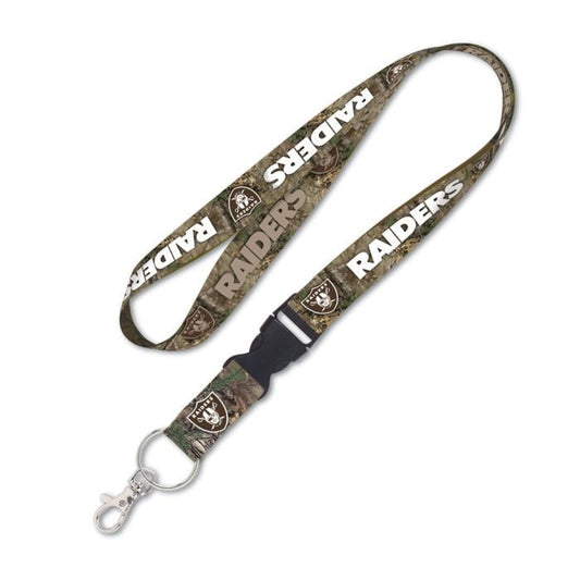 Wincraft Detachable Buckle Tag Raiders Camo WNLV549117