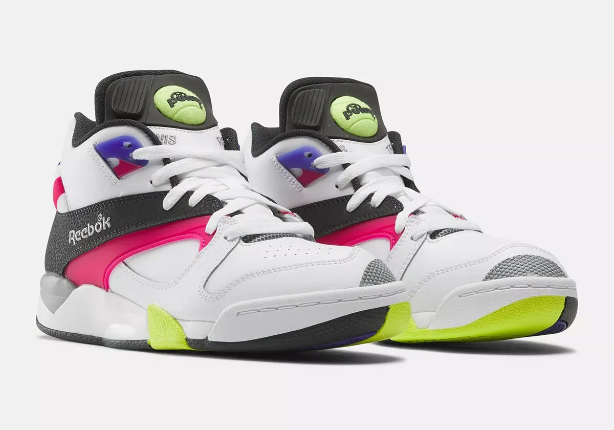 Reebok Court Victory Pump White/Black/Purple 100203236