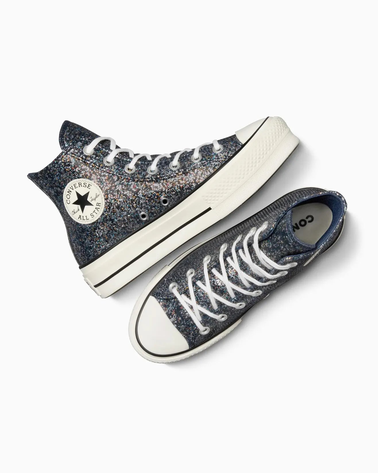 Converse CT Lift Shinefetti Into the Void/Black W A09551