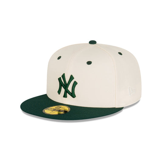 New Era 5950 NY Yankees Rusty Chrome/Green 60416054