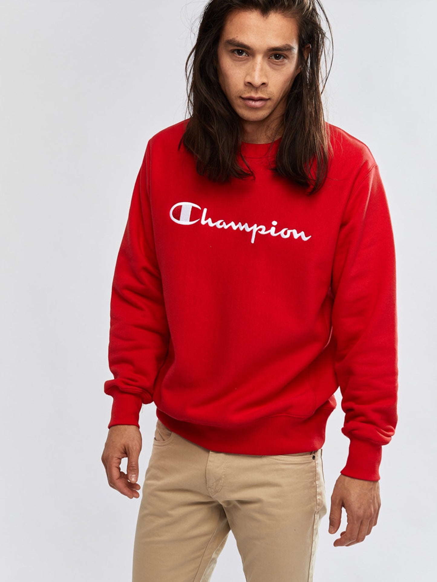 Champion RW Crew with Script Team Red AXJVN CLEARANCE