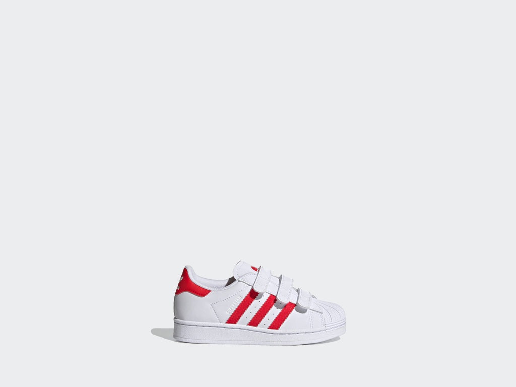 Adidas Superstar CF C White/Red FZ0643