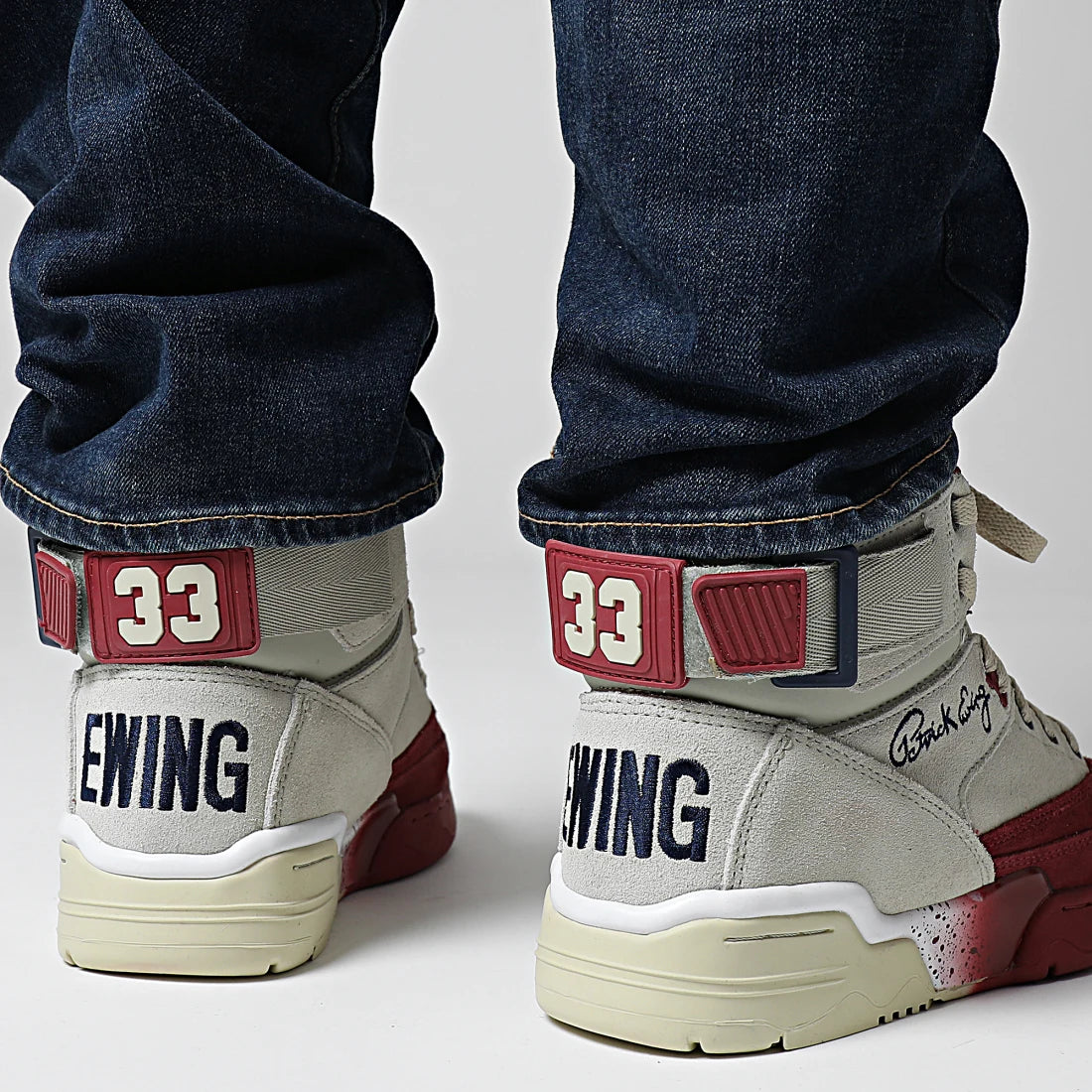 Ewing 33 Hi Cream/Burgundy 1EW90191-922