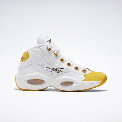 Reebok Question Mid White/Yellow/Violet FX4278