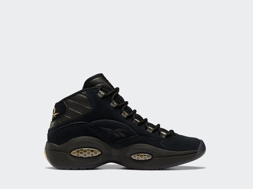 Reebok Question Mid Black/Gold H01308