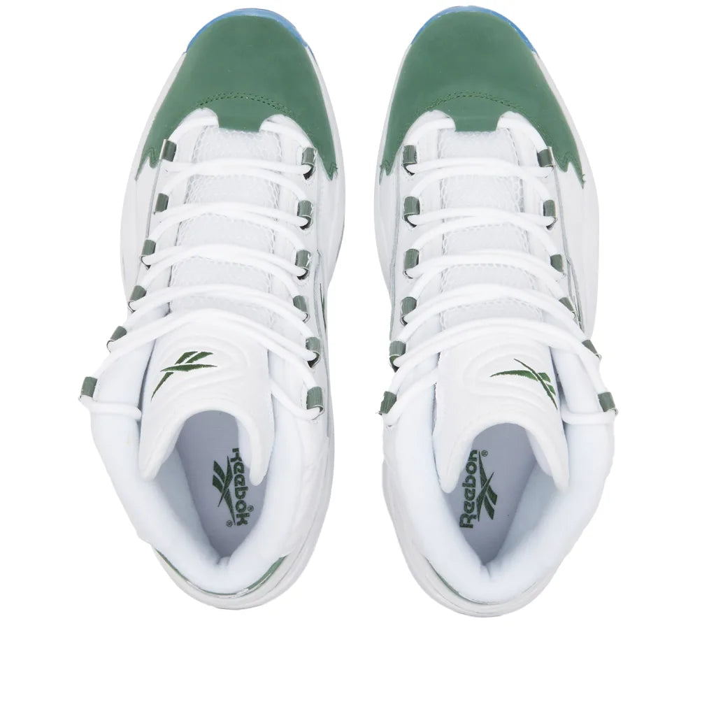 Reebok Question Mid White/Green ID6690