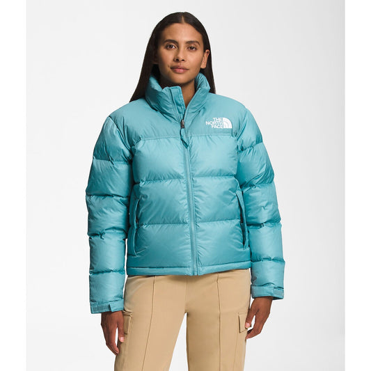 The North Face 96 Retro Nuptse Jkt W Reef Waters NF0A3XEOLV2