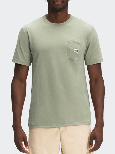 The North Face Heritage Patch Pkt Tee Tea Green NF0A7QAI3X3